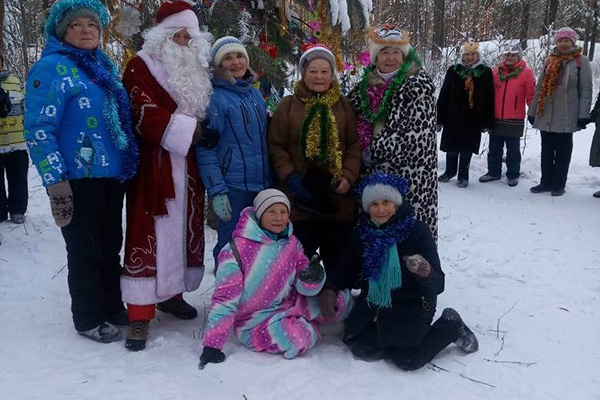 Дед Мороз на Прогулке с врачом